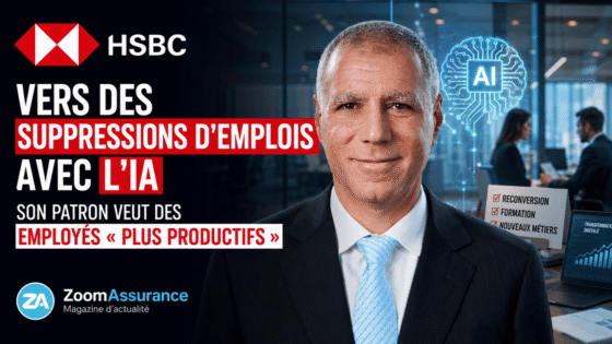 HSBC forme 200 000 employés à l’IA d’ici 2026 pour s’adapter à la suppression de 10 % des postes et renforcer ses services automatisés.