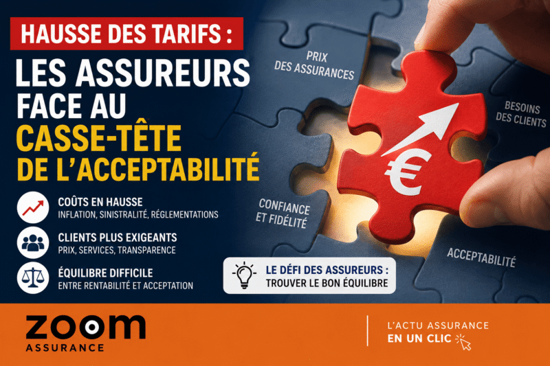 Hausse des tarifs en assurance prévue pour 2026 : analyse des causes, projections des assureurs et impacts concrets pour les assurés en France.