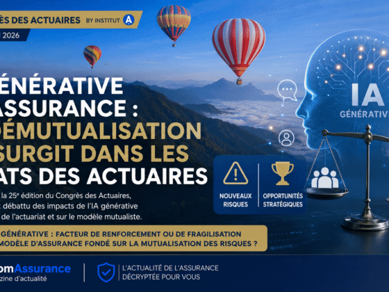 IA générative assurance : en 2026, l’IA amplifie la segmentation des risques, mais l’actuaire reste clé pour préserver la mutualisation face aux défis climatiques.