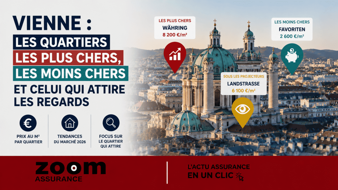 Immobilier à Vienne : prix moyen 2 513 €/m², stabilité +0,1 % sur 1 an, hausse prévue 1-2 % en 2026, quartiers différenciés et attractivité lyonnaise.
