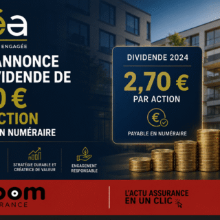 Inea confirme un dividende de 2,70 € par action en 2026, avec un rendement de 7,9%, et renouvelle sa gouvernance pour trois ans.
