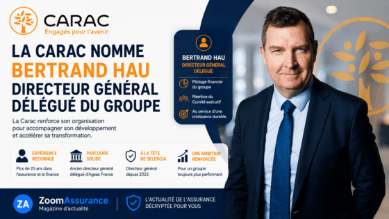 La Carac accélère sa transformation en 2024 avec Bertrand Hau, expert financier, qui prend la direction générale déléguée pour piloter son développement stratégique.