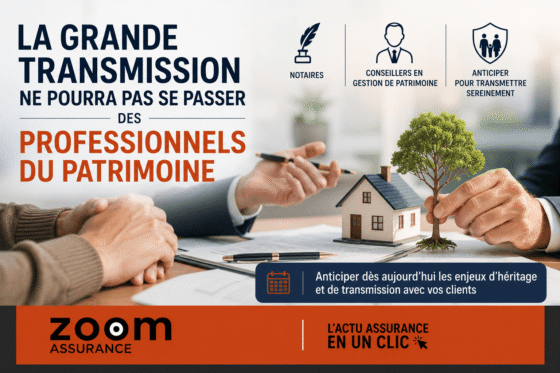 Professionnels du patrimoine : préparez la transmission dès 2026 pour gérer 9 000 Md€ à venir et réduire les conflits familiaux liés à l’héritage.