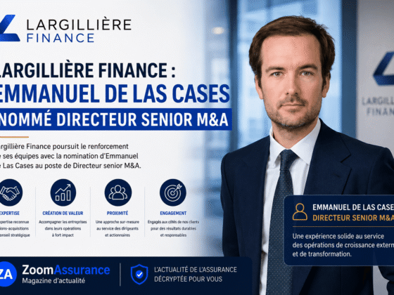 Largillière Finance accueille Emmanuel de Las Cases, nommé directeur senior M&A en 2026, expert en capital financing et transactions midcap depuis 2011.