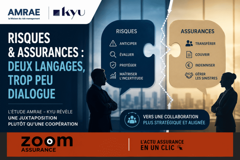 L’étude 2023 de Kyu et Amrae révèle une coopération insuffisante entre fonctions risques et assurances, freinant la gouvernance et la résilience en entreprise.