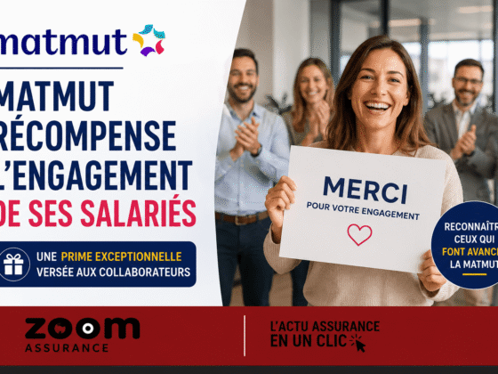 Matmut attribue une prime salariale de 25€ bruts mensuels en 2026 pour compenser la hausse des coûts, un effort de 1,6 M€ en soutien aux salariés.
