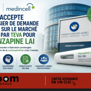Medincell et Teva visent l’AMM EMA pour Olanzapine LAI 2026, une innovation clé pour améliorer le traitement de la schizophrénie affectant 0,3 à 1,5% des Européens.