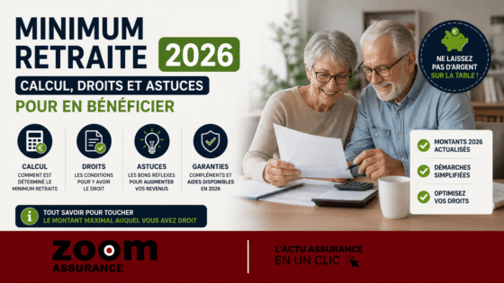Minimum retraite 2026 calcul, droits et astuces pour en bénéficier