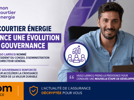 Mon Courtier Energie renforce sa gouvernance en 2026 avec Hugo Larricq, assurant une stratégie claire et une meilleure performance pour ses clients entreprises.