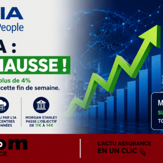 Nokia gagne plus de 4%, soutenu par Morgan Stanley, qui vise 14€ en 2026, anticipant un fort impact des investissements IA sur la valeur actionnaire.