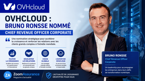 OVHcloud nomme Bruno Ronsse, expert en transformation digitale, pour accélérer sa croissance et sécuriser les services numériques des entreprises.