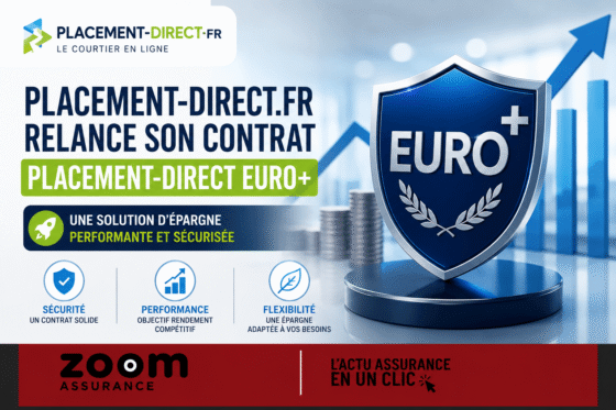 Placement-direct.fr renouvelle son contrat Euro+ multisupport avec fonds SwissLife Euro+ performant, frais réduits et souscription digitale dès 2026.