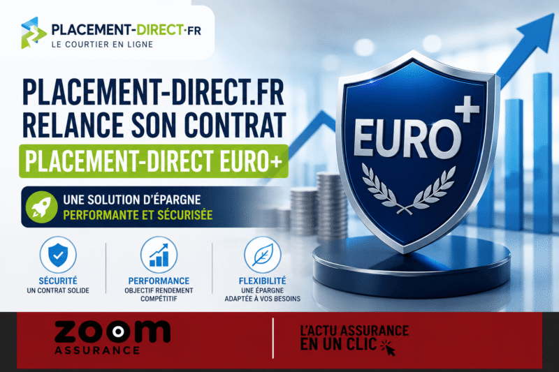 Placement-direct.fr renouvelle son contrat Euro+ multisupport avec fonds SwissLife Euro+ performant, frais réduits et souscription digitale dès 2026.