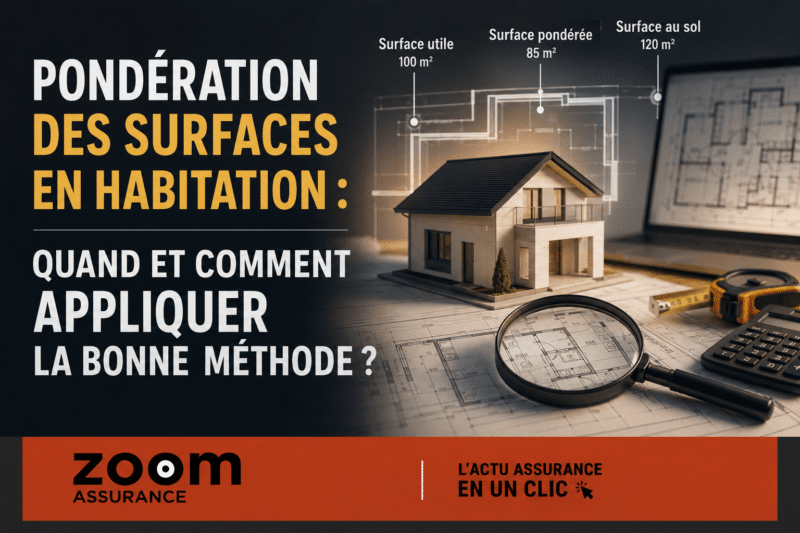 Pondération des surfaces en habitation selon la Charte 2025 : méthodes, coefficients adaptés et limites pour une évaluation immobilière rigoureuse.