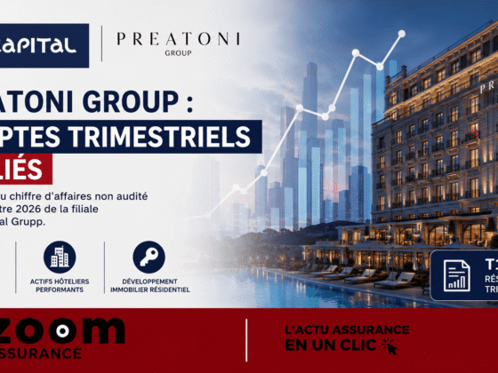 Preatoni Group affiche une croissance de 21% au T1 2026, renforçant sa rentabilité et sa solidité financière, un gage de confiance pour investisseurs et assurés.