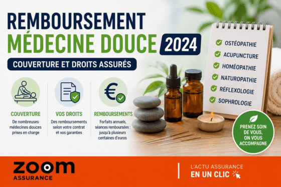 Remboursement médecine douce 2024 couverture et droits assurés