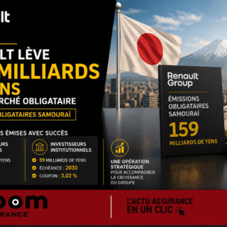 Renault émet 159 Mds yens d’obligations 2026, renforçant sa trésorerie, un signal clé pour la stabilité financière des épargnants et assurés.