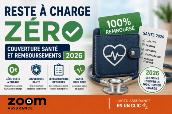 Reste à charge zéro couverture santé et remboursements 2026