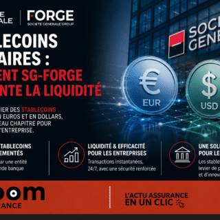 Stablecoins bancaires 2026 : découvrez comment SG-Forge facilite la trésorerie d’entreprise avec des paiements instantanés et 24/7, sur 300 Md$ d’actifs.