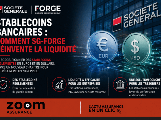 Stablecoins bancaires 2026 : découvrez comment SG-Forge facilite la trésorerie d’entreprise avec des paiements instantanés et 24/7, sur 300 Md$ d’actifs.