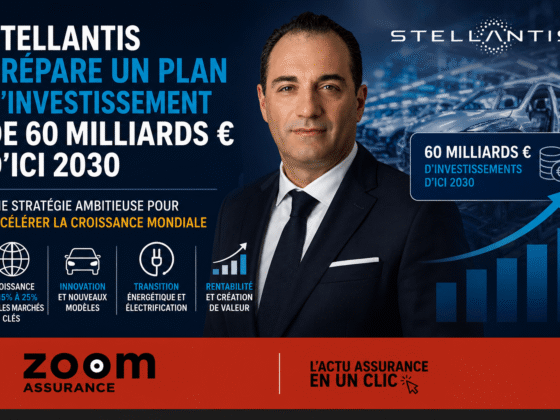 Stellantis investit 60 Mds€ d’ici 2030 pour croître de 15-25% en Europe et Amérique, impactant rentabilité et valeur pour actionnaires et assurés.