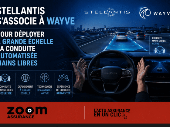 Stellantis investit dans Wayve pour lancer en 2026 une conduite automatisée mains libres niveau 2++, améliorant sécurité et confort des assurés.