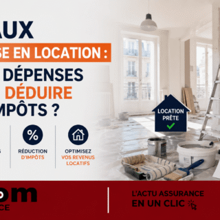 Travaux avant mise en location : déductions possibles au régime réel, déficit imputable jusqu’à 10 700 €/an en location vide, amortissements en meublé.
