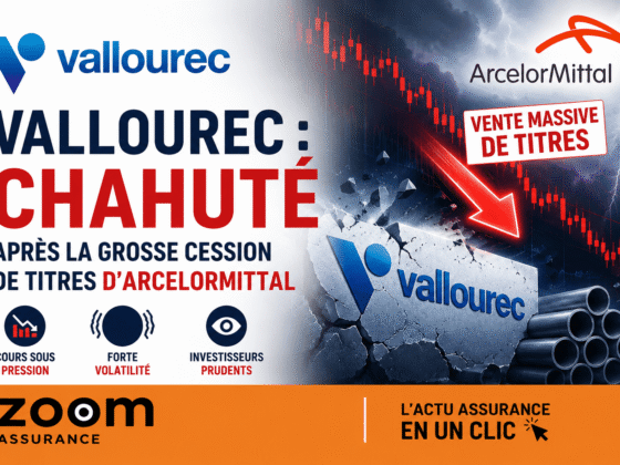 Vallourec chute de 8% après la cession de 10% du capital par ArcelorMittal, impactant la valorisation et la confiance des investisseurs en 2026.