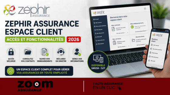 Zephir Assurance Espace Client accès et fonctionnalités 2026