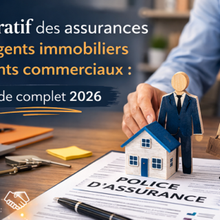 Assurance agent commercial immobilier 2026 : garanties obligatoires selon l’article L134-1 du Code de commerce, responsabilités et conseils pour bien vous couvrir.